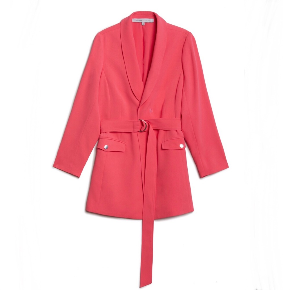 Priscilla Ono x Eloquii Belted Blazer with Pockets